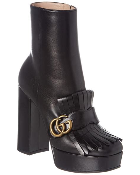 gucci angel platform boots|Gucci ankle boots on sale.